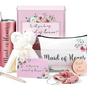 Bridesmaid Gifts Maid of Honor Gifts Box Set